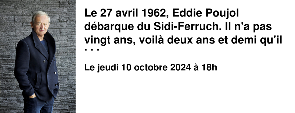 Le 27 avril 1962, Eddie Poujol d�barque du Sidi-Ferruch. Il n'a pas vingt ans, voil� deux ans et demi qu'il fait la guerre en Alg�rie. Il rentre au pays et personne ne l'attend. Dans le train-couchettes Marseille-Paris, o� il est mont� sans billet, il rencontre Agn�s. Son p�re le hante, son pass� d'enfant maudit le poursuit � Paris, sa jeunesse bris�e lui colle � la peau... Yann Queff�lec est l'auteur de nombreux ouvrages. Son deuxi�me roman, Les Noces barbares, a re�u le prix Goncourt en 1985.