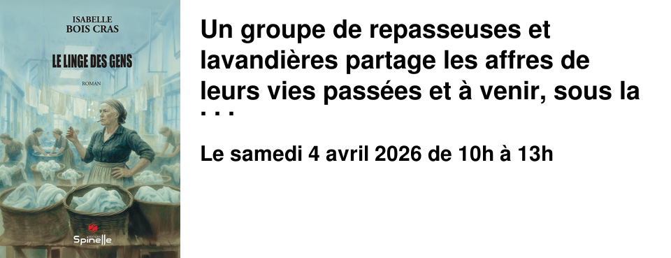 Un groupe de repasseuses et lavandi�res partage les affres de leurs vies pass�es et � venir, sous la houlette de la patronne Magdalena, dite Magda... Isabelle Bois Cras a explor� diff�rentes formes d'�criture dans un style riche en d�tails et en sensations. 